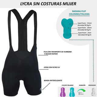 Badana con tirantes dama MR – RUTA