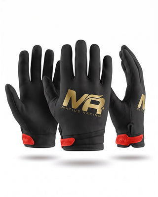 Guantes MR 03 · Negro / Dorado