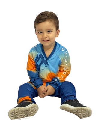Set Mini Riders 52 · Naranja / Azul